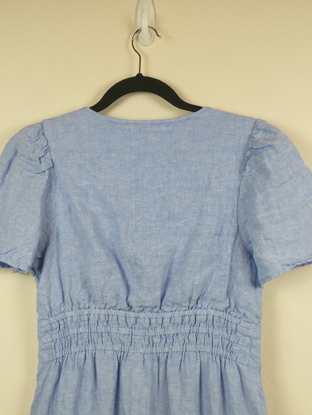 Quince Light Blue Maxi Dress - Picture 13 of 13